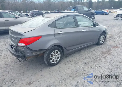 2014 Hyundai Accent Gls z USA, uszkodzony, nr VIN KMHCT4AE7EU630518
